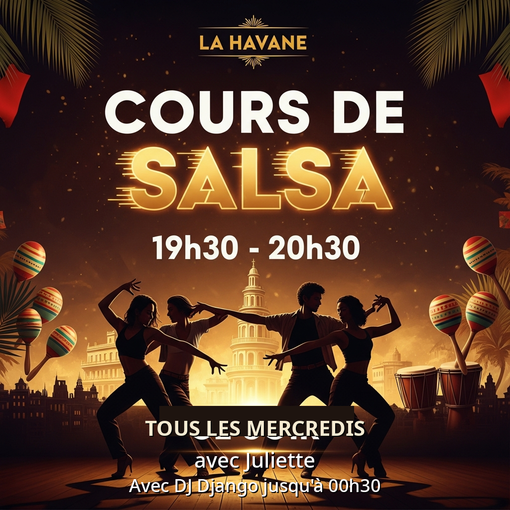 Cours de Salsa avec Juliette