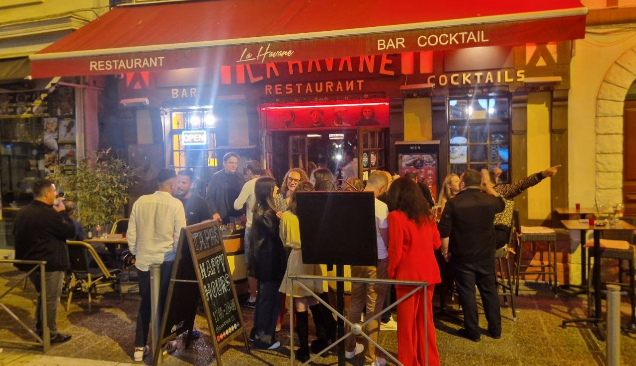 Terrasse soirée La Havane Nice