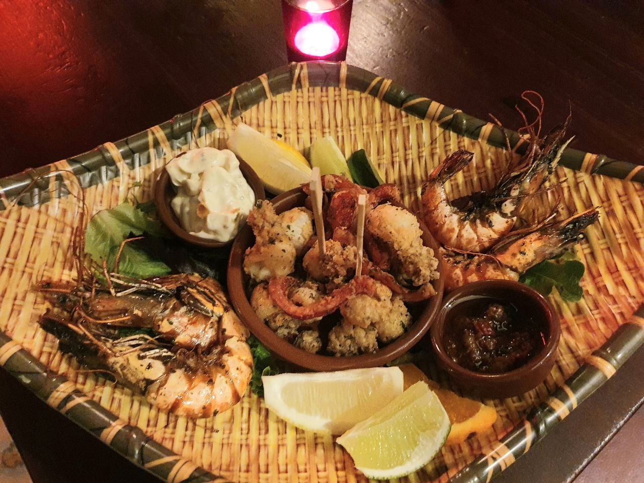 Plateau fruits de mer La Havane Nice